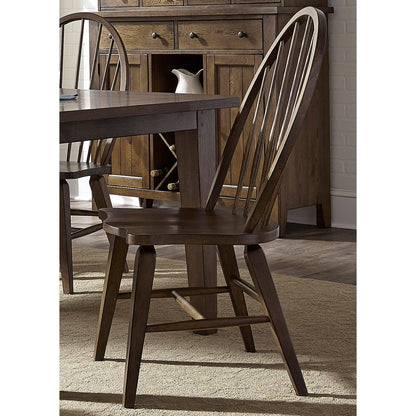 Hearthstone Ridge - Rectangular Table Set 5 Piece Dining Room Sets by Liberty Furniture - Walls Furniture & Mattress