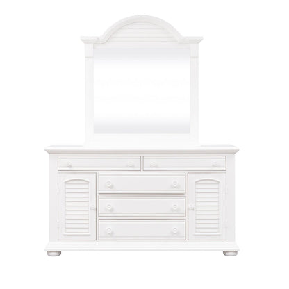 Summer House - Mirror - White Bedroom Mirrors by Liberty Furniture - Walls Furniture & Mattress