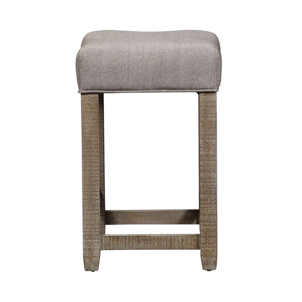 Parkland Falls - Upholstered Console Stool - Light Brown Counter Height (24" - 27") by Liberty Furniture - Walls Furniture & Mattress
