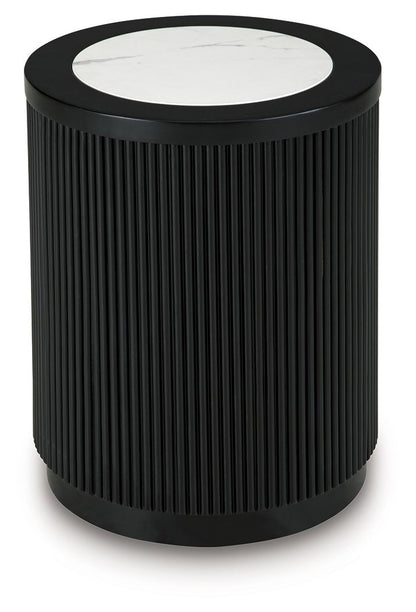 Grayman - Round Table End Tables by Signature Design by Ashley® - Walls Furniture & Mattress