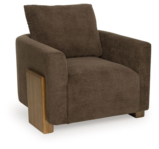 Dairlett - Brown - Accent Chair Accent Chairs by Signature Design by Ashley® - Walls Furniture & Mattress