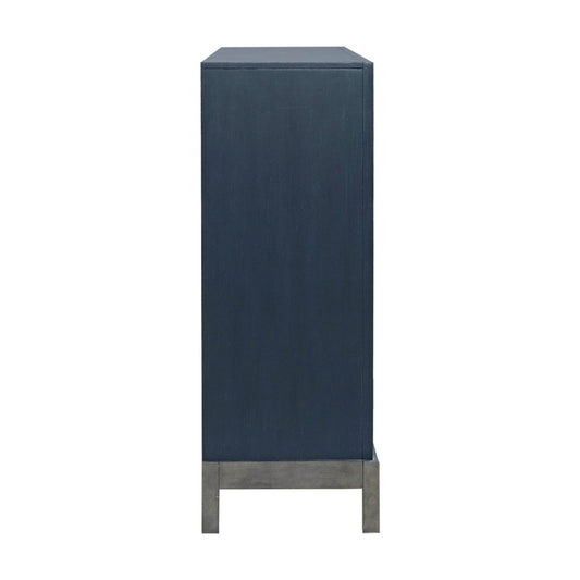 Braxton - Accent Cabinet - Azure Blue Accent Cabinets by Liberty Furniture - Walls Furniture & Mattress