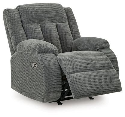 Observation - Power Rocker Recliner - Steel Rocker Chairs by Signature Design by Ashley® - Walls Furniture & Mattress