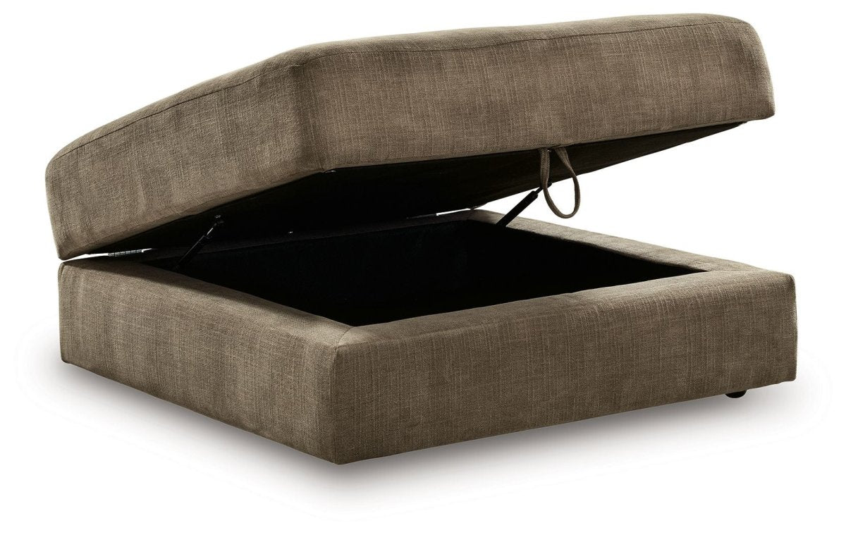 Camellia - Court - Ottoman With Storage - Coffee Storage Ottomans by Benchcraft® - Walls Furniture & Mattress