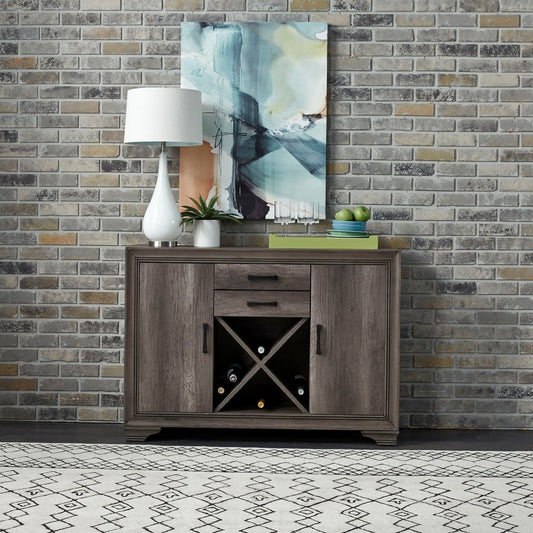 Tanners Creek - Server - Dark Gray Servers by Liberty Furniture - Walls Furniture & Mattress