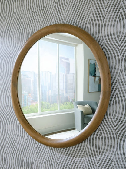 Yadiel - Brown - Accent Mirror Accent Mirrors by Signature Design by Ashley® - Walls Furniture & Mattress