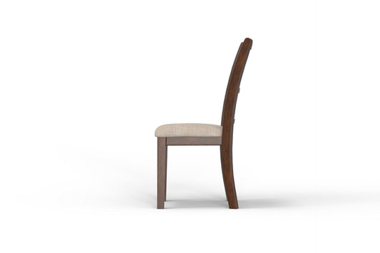 Gia - 3 Piece Dining Set (Dining Drop Leaf Table & 2 Chairs) - Cherry