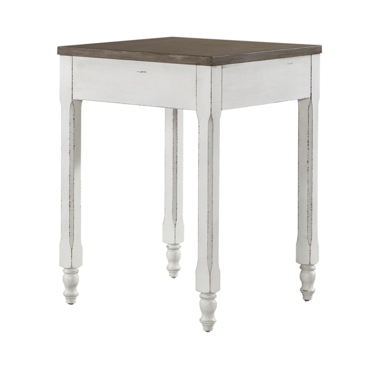 Magnolia Manor - Corner Filler - Antique White Corner Desks by Liberty Furniture - Walls Furniture & Mattress