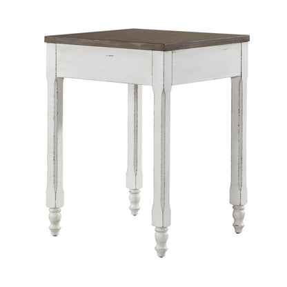 Magnolia Manor - Corner Filler - Antique White Corner Desks by Liberty Furniture - Walls Furniture & Mattress