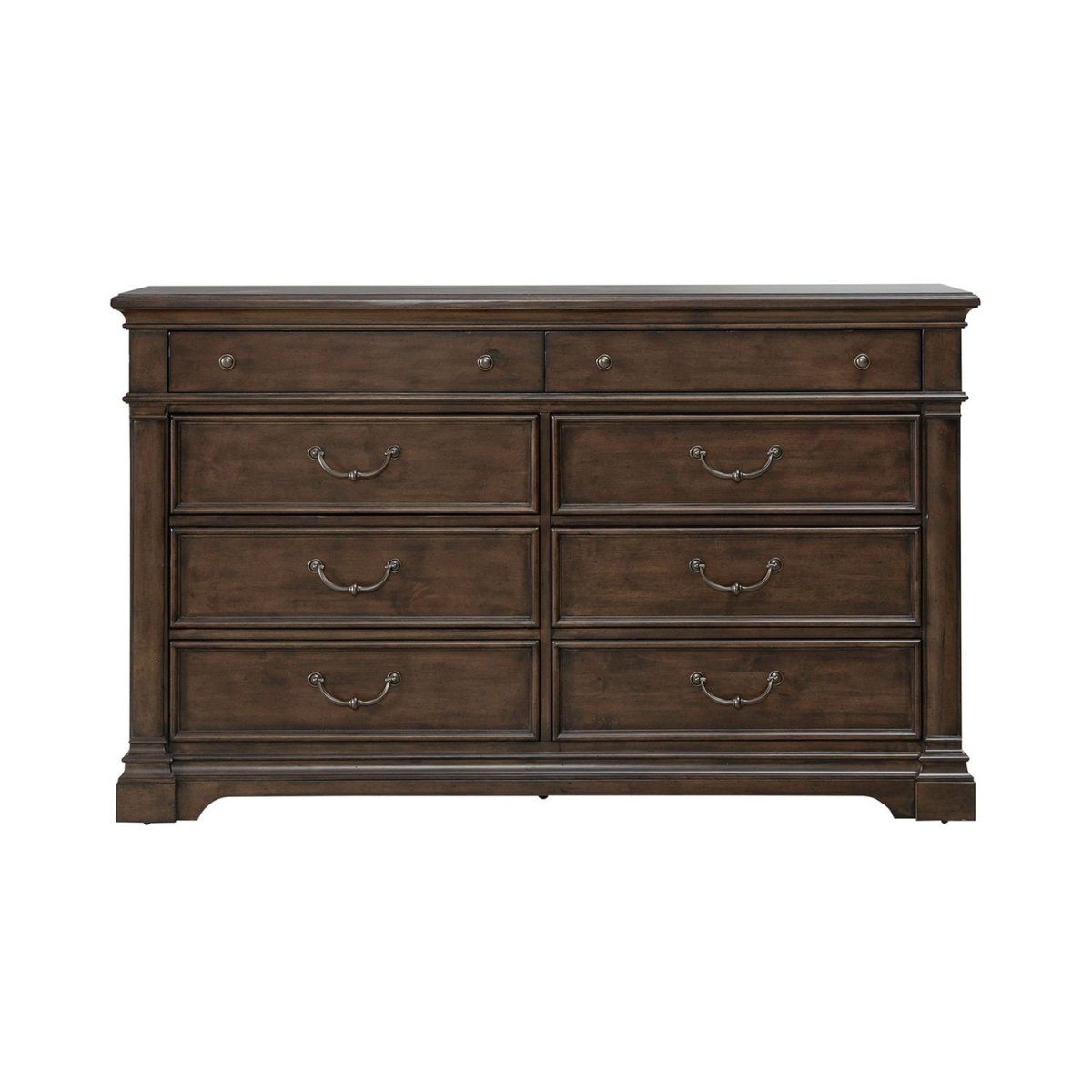 Arden Road - 8 Drawer Dresser - Satin Cherry Dressers by Liberty Furniture - Walls Furniture & Mattress