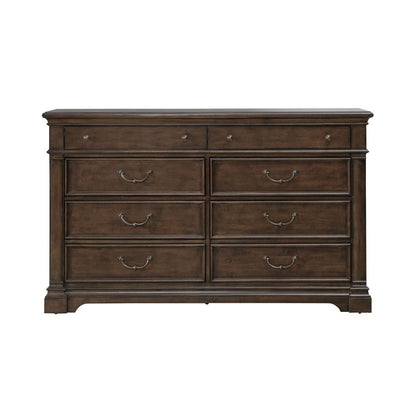Arden Road - 8 Drawer Dresser - Satin Cherry Dressers by Liberty Furniture - Walls Furniture & Mattress