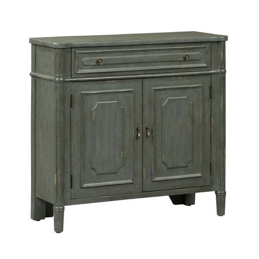 Madison Park - 1 Drawer 2 Door Accent Cabinet - Dark Gray Accent Cabinets by Liberty Furniture - Walls Furniture & Mattress