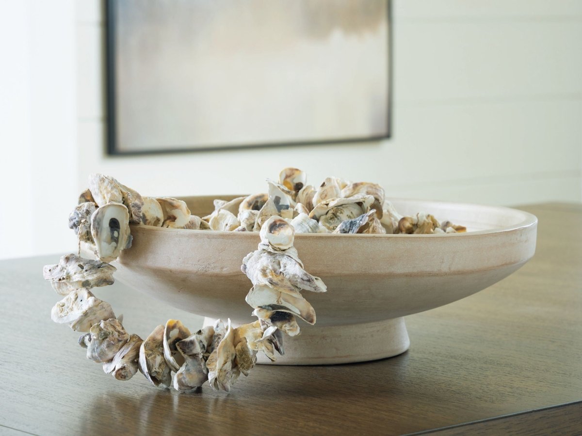 Justy - Bowl - Antique Beige Plates & Bowls by Signature Design by Ashley® - Walls Furniture & Mattress