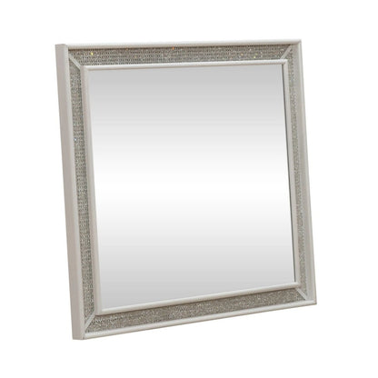 Reflections - Lighted Mirror - White Bedroom Mirrors by Liberty Furniture - Walls Furniture & Mattress