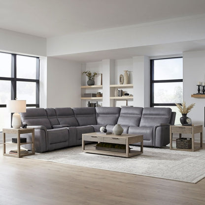 Cooper - 6 Piece Sectional Reclining Sectionals by Liberty Furniture - Walls Furniture & Mattress