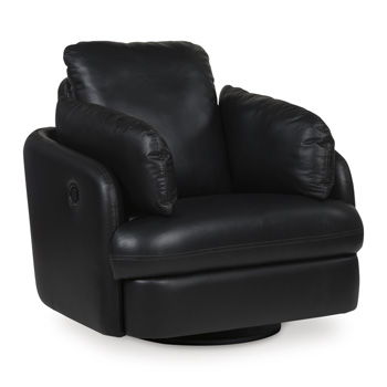 ModMax II - Black - Swivel Glider Recliner Swivel Glider Chairs by Signature Design by Ashley® - Walls Furniture & Mattress