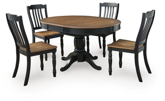 Clorazi - Extension Dining Table Set 5 Piece Dining Room Sets by Signature Design by Ashley® - Walls Furniture & Mattress