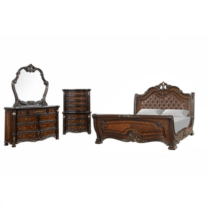 Bella Notte - Upholstered Bedroom Set 4 Piece Bedroom Sets by New Classic - Walls Furniture & Mattress