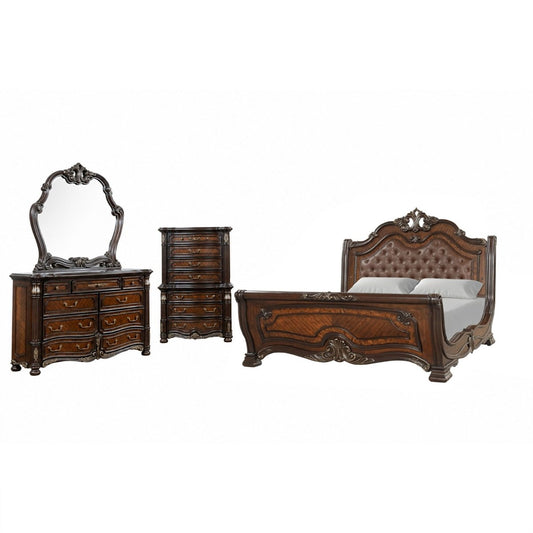 Bella Notte - Upholstered Bedroom Set 4 Piece Bedroom Sets by New Classic - Walls Furniture & Mattress