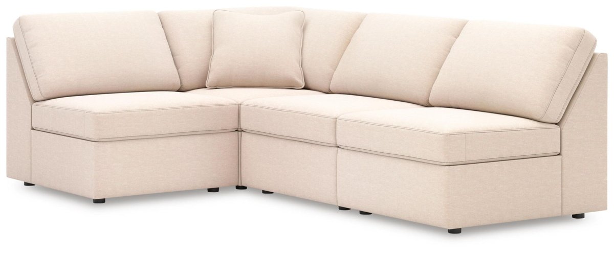 Modmax - Sectional - Oyster Stationary Sectionals by Signature Design by Ashley® - Walls Furniture & Mattress