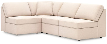 Modmax - Sectional - Oyster Stationary Sectionals by Signature Design by Ashley® - Walls Furniture & Mattress