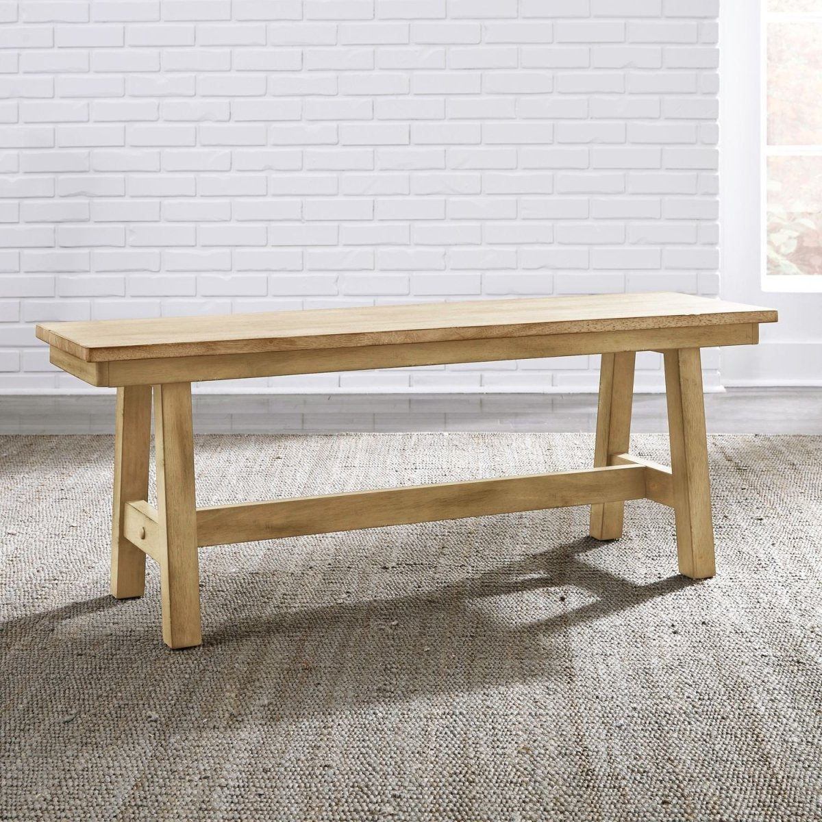 Lindsey Farm - Backless Bench Dining Benches by Liberty Furniture - Walls Furniture & Mattress