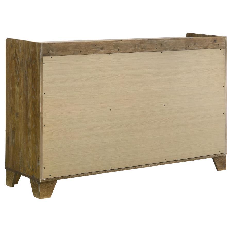 Henderson - 6 - Drawer Bedroom Dresser Cabinet Dressers by Coaster Fine Furniture - Walls Furniture & Mattress