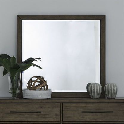 Shaker Lakes - Landscape Mirror - Harvest Brown Landscape Mirrors by Liberty Furniture - Walls Furniture & Mattress