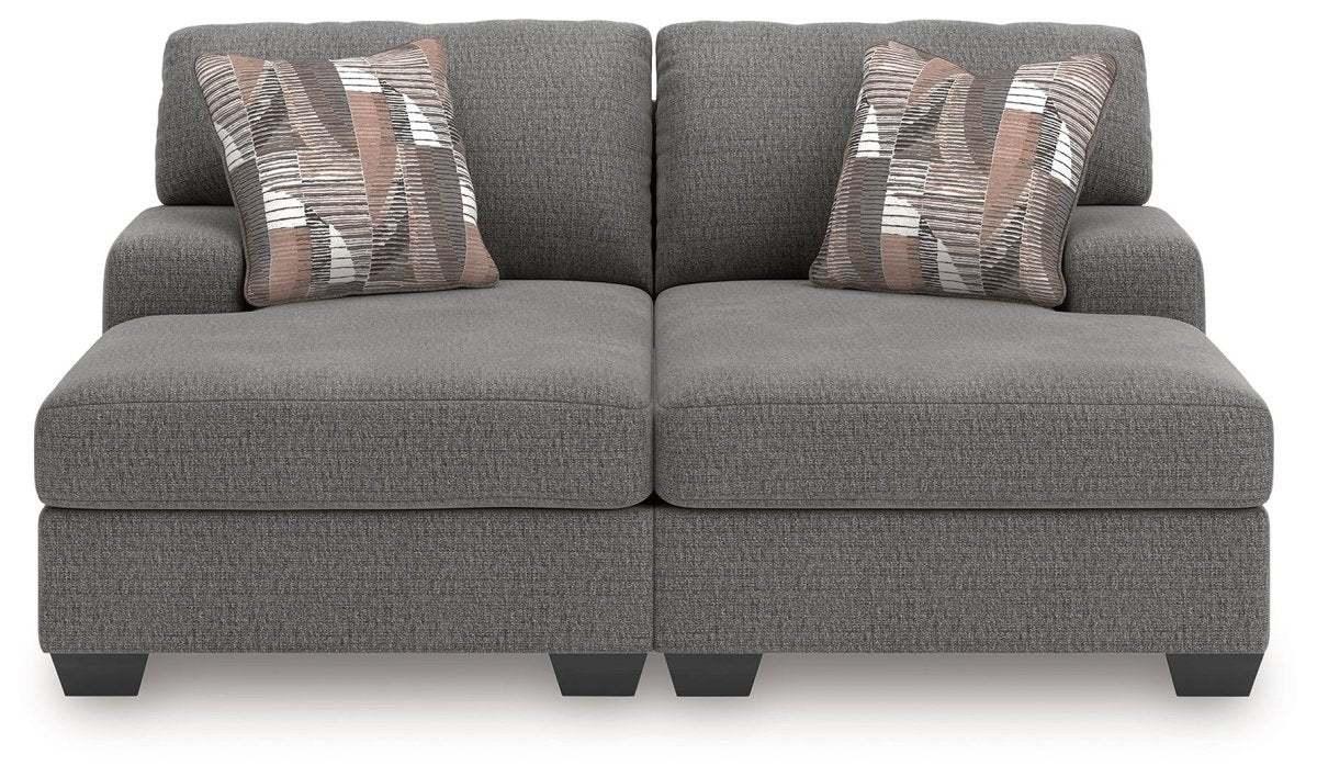 Seyler Lane - Sectional Stationary Sectionals by Benchcraft® - Walls Furniture & Mattress