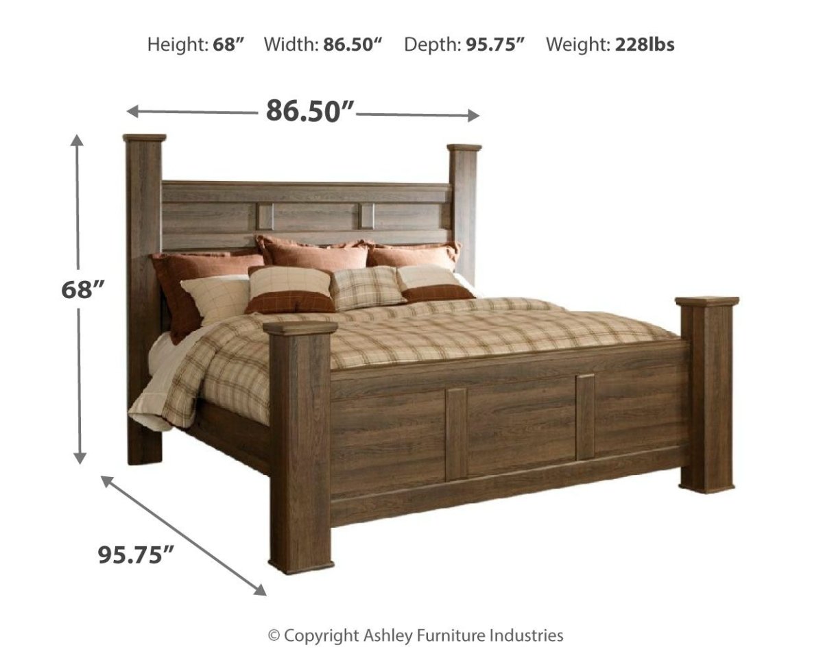 Juararo - Poster Bed Poster Beds by Signature Design by Ashley® - Walls Furniture & Mattress