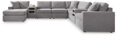 Modmax - U-Shaped Sectional - Granite Stationary Sectionals by Signature Design by Ashley® - Walls Furniture & Mattress