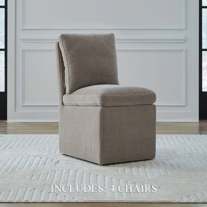 Accent Dining - Accent Dining Chair With Casters Side Chairs by Liberty Furniture - Walls Furniture & Mattress