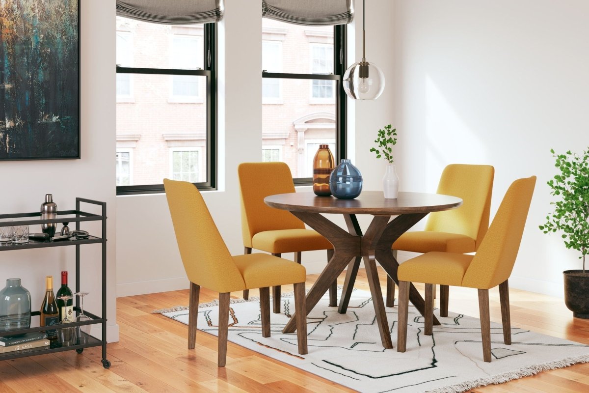Lyncott - Dining Room Table Set 5 Piece Dining Room Sets by Signature Design by Ashley® - Walls Furniture & Mattress