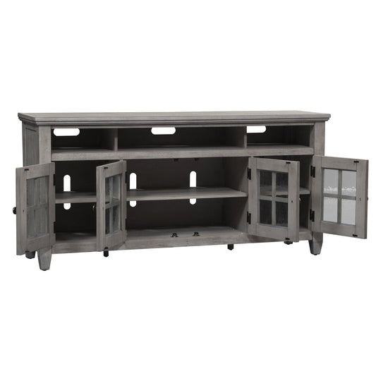 Heartland - Entertainment TV Stand - White TV Stands by Liberty Furniture - Walls Furniture & Mattress