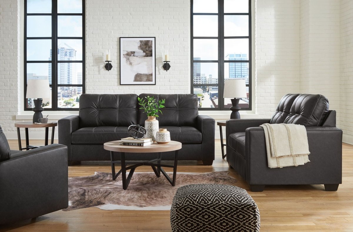 Barlin Mills - Living Room Set Stationary Sofas & Loveseats by Benchcraft® - Walls Furniture & Mattress