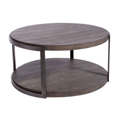 Modern View - Round Table Cocktail Tables by Liberty Furniture - Walls Furniture & Mattress