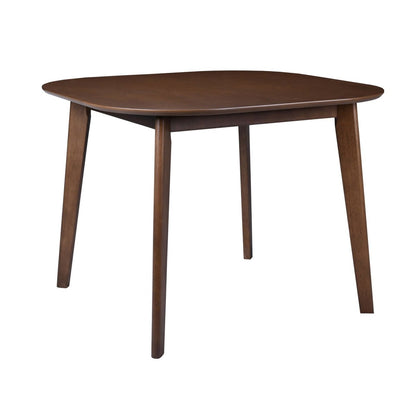 Miller - 39" Square Dining Table - Walnut Dining Tables by New Classic - Walls Furniture & Mattress