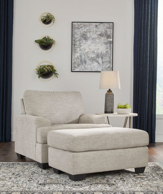 Vayda - Living Room Set Stationary Chair & Ottoman by Signature Design by Ashley® - Walls Furniture & Mattress