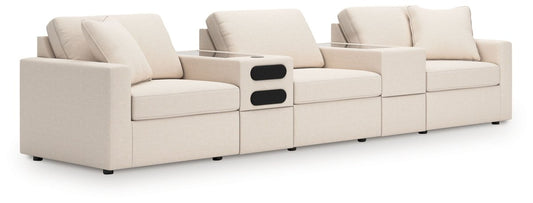 Modmax - Oyster - Sectional Stationary Sectionals by Signature Design by Ashley® - Walls Furniture & Mattress