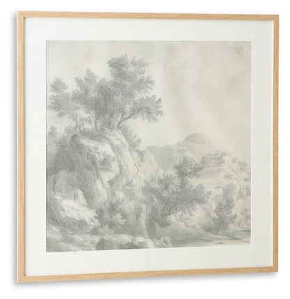 Casslock - Wall Art - Gray Framed Prints by Signature Design by Ashley® - Walls Furniture & Mattress