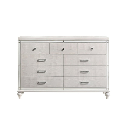 Valentino - Dresser Dresser & Mirror by New Classic - Walls Furniture & Mattress