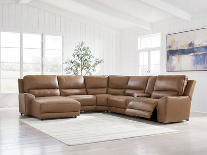 DeepWakes - Power Reclining Sectional Reclining Sectionals by Signature Design by Ashley® - Walls Furniture & Mattress