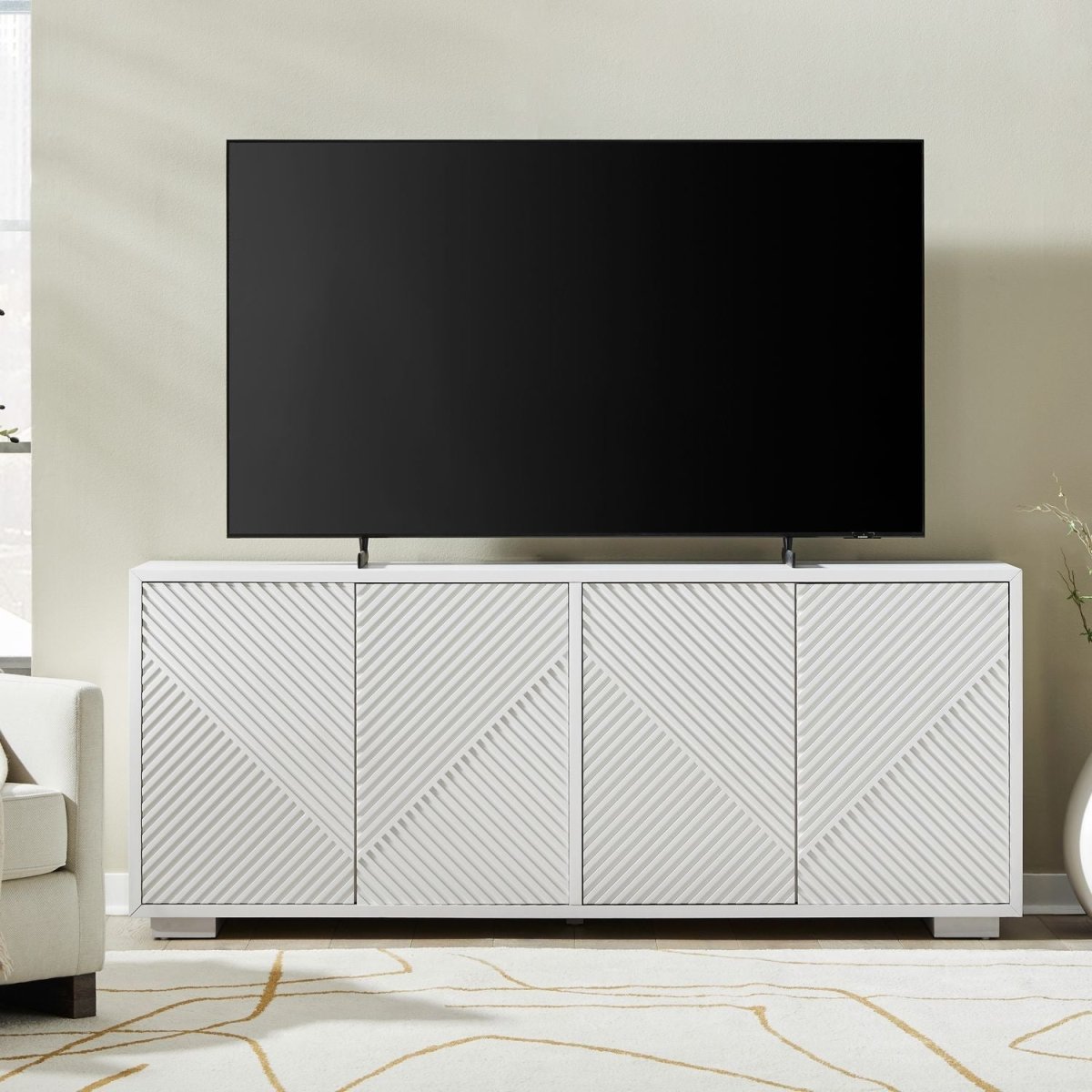 Easton - 82" TV Console TV Stands by Liberty Furniture - Walls Furniture & Mattress