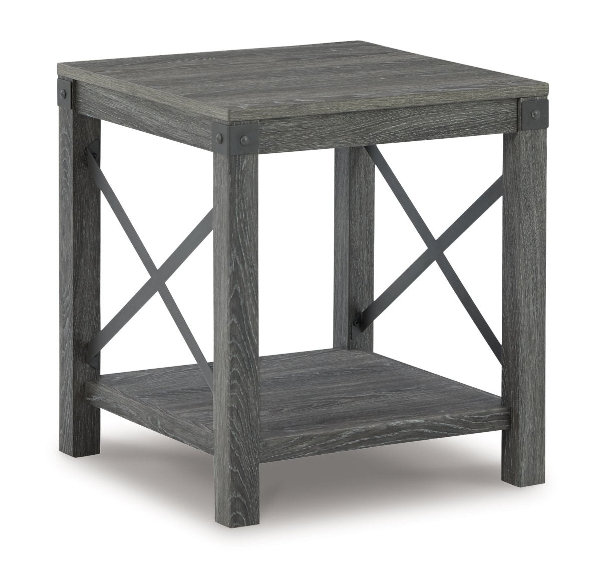 Freedan - 3 Pc. - Coffee Table, 2 End Tables - Grayish Brown Table Sets by Signature Design by Ashley® - Walls Furniture & Mattress