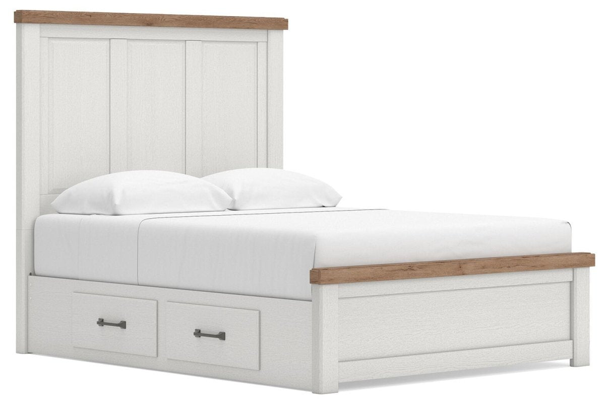 Savonport - Panel Storage Bed Storage Beds by Signature Design by Ashley® - Walls Furniture & Mattress