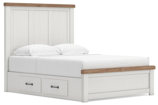 Savonport - Panel Storage Bed Storage Beds by Signature Design by Ashley® - Walls Furniture & Mattress