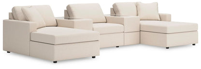 Modmax - Sectional - Oyster Stationary Sectionals by Signature Design by Ashley® - Walls Furniture & Mattress