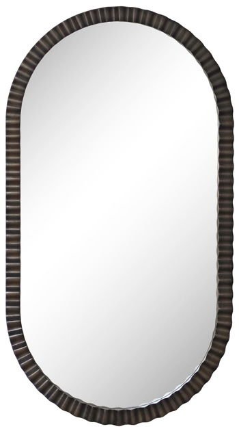 Clorington - Accent Mirror - Dark Brown Accent Mirrors by Signature Design by Ashley® - Walls Furniture & Mattress