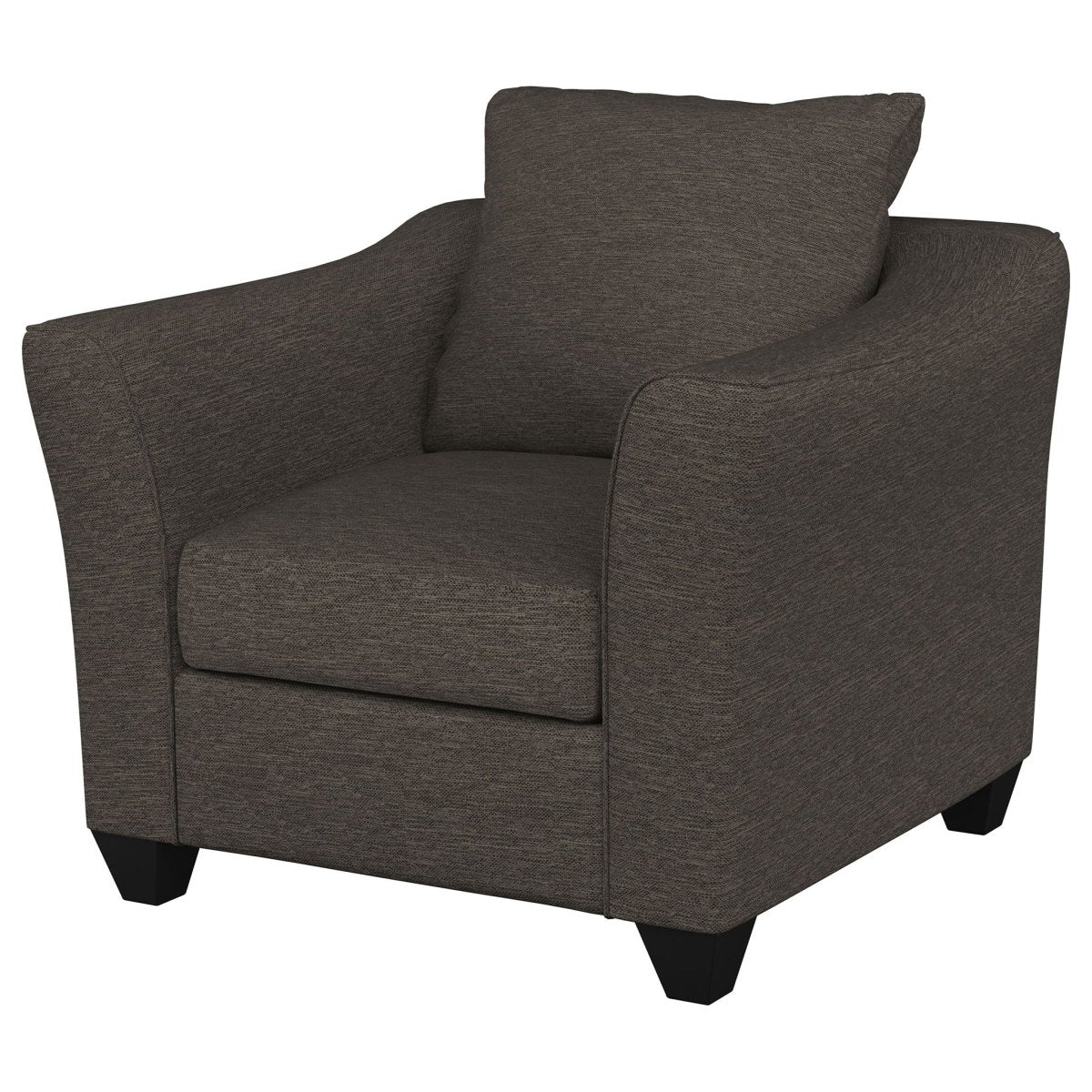 Salizar - Upholstered Flared Arm Accent Chair Arm Chairs by CoasterEssence - Walls Furniture & Mattress
