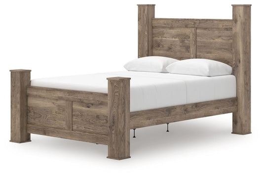 Rusticott - Poster Bed Poster Beds by Signature Design by Ashley® - Walls Furniture & Mattress